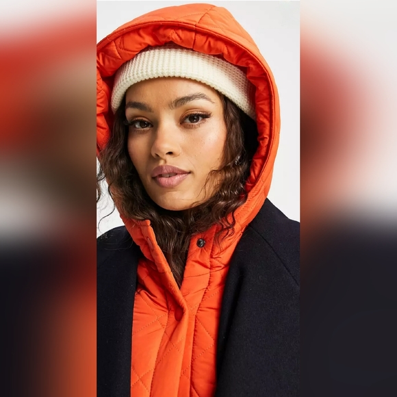 Quilted hood formal coat - Picture 4 of 4